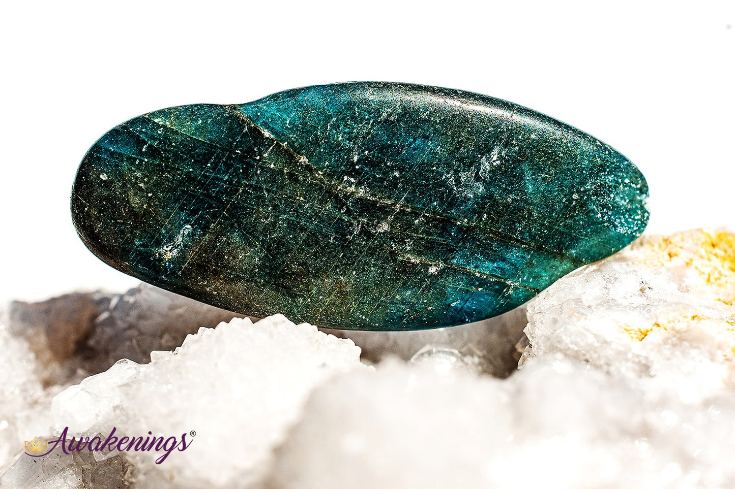 Blue Apatite - Tumbled