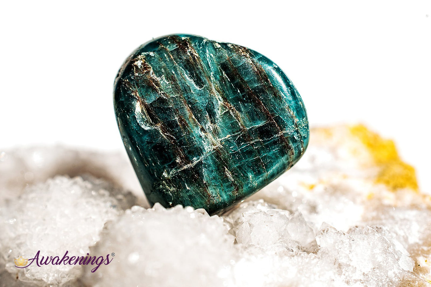 Blue Apatite - Tumbled