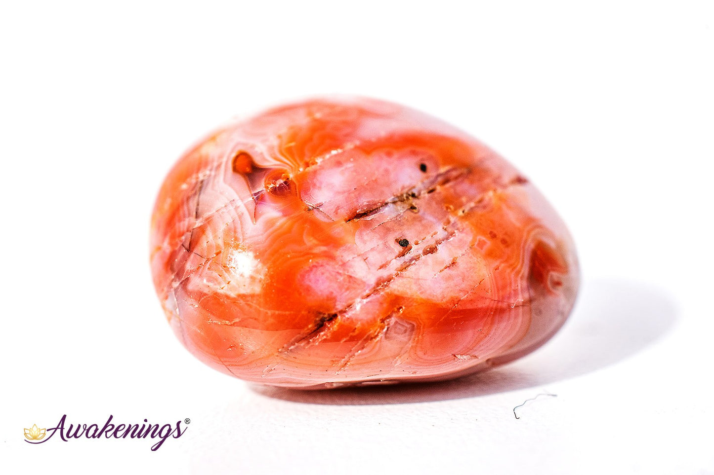 Banded Carnelian - Tumbled