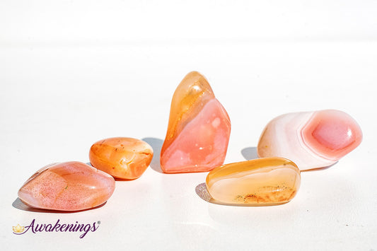Apricot Agate - Tumbled