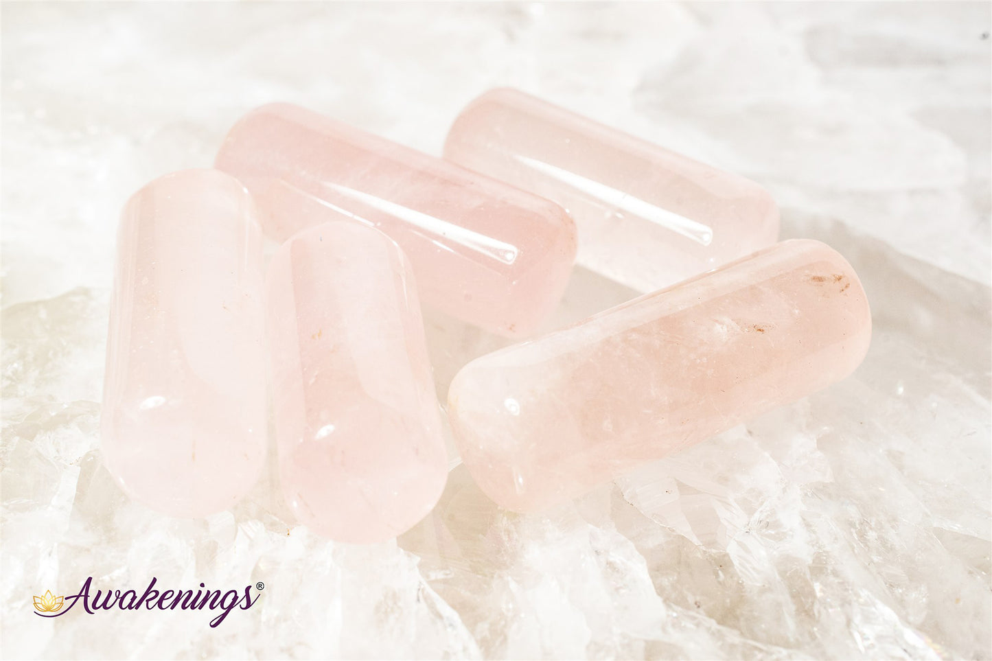 Rose Quartz - Cylinder Pipes