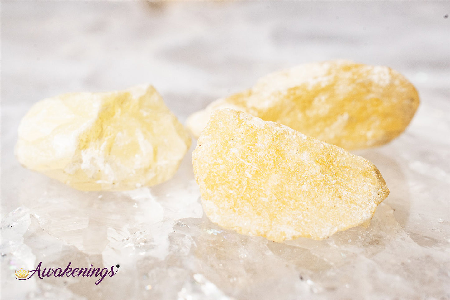 Small Orange Calcite - Rough Raw Natural