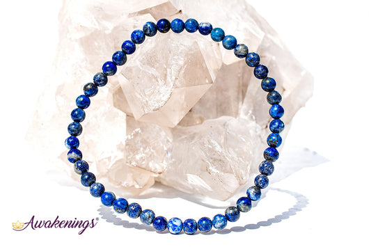 Lapis Lazuli Bracelet- 4mm