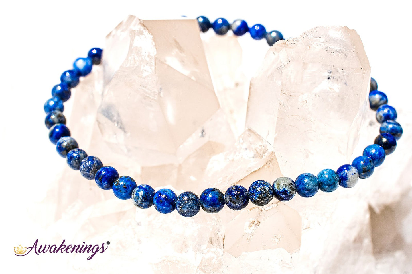Lapis Lazuli Bracelet- 4mm
