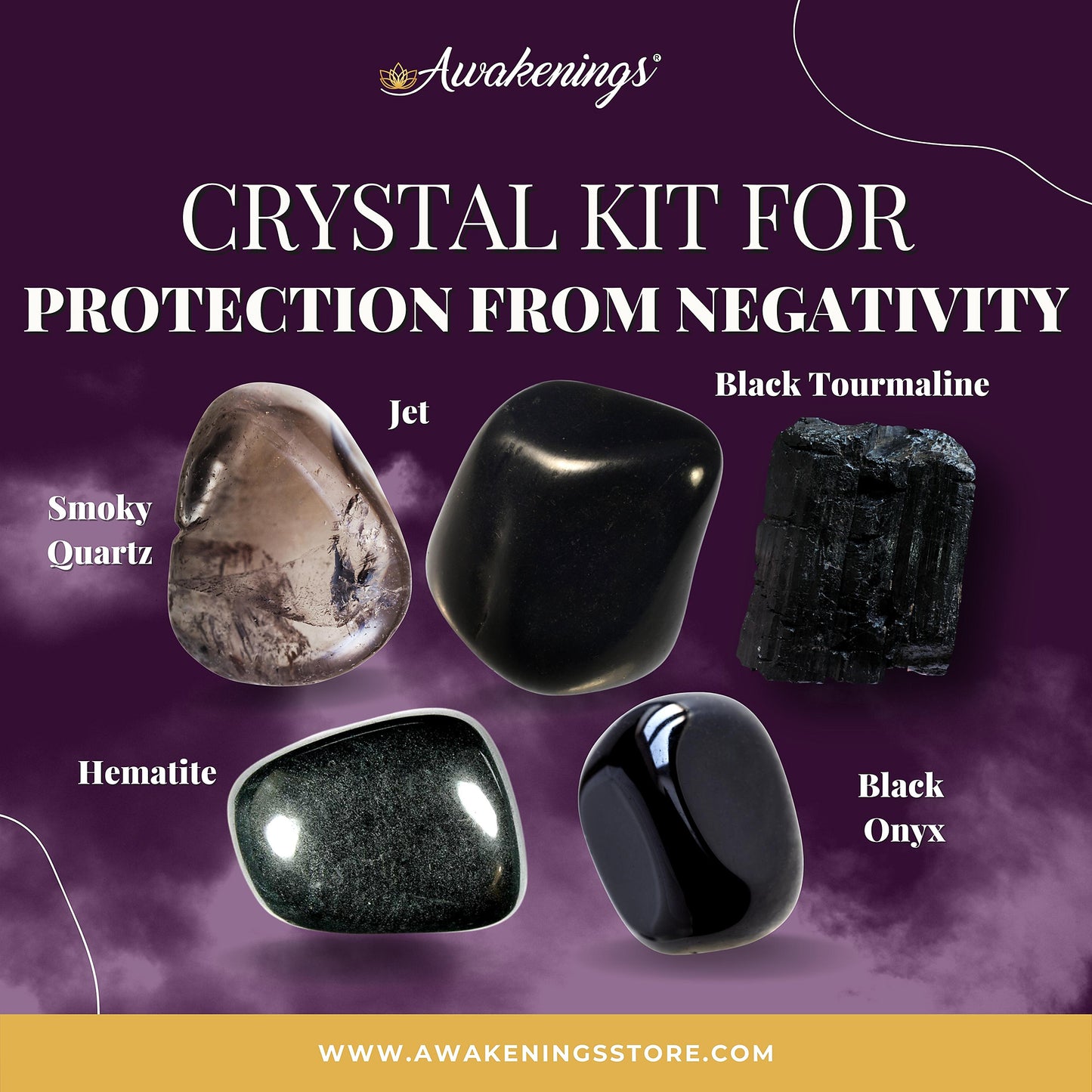 Protection from Negativity Crystal kit