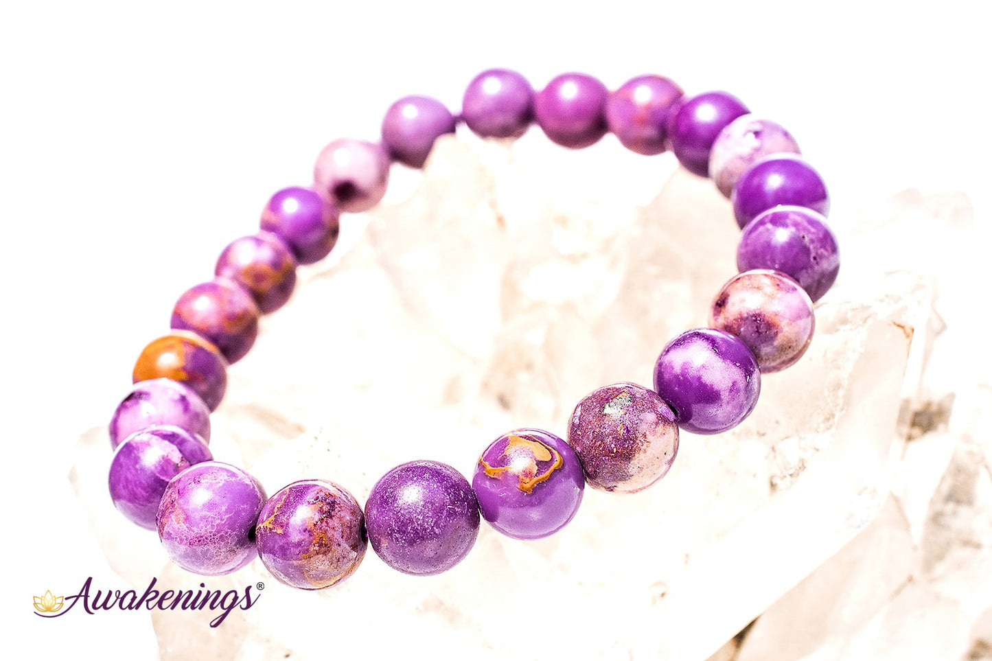 Phosphosiderite Bracelet-8mm