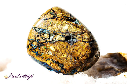 Azurite w/ Malachite - Tumbled