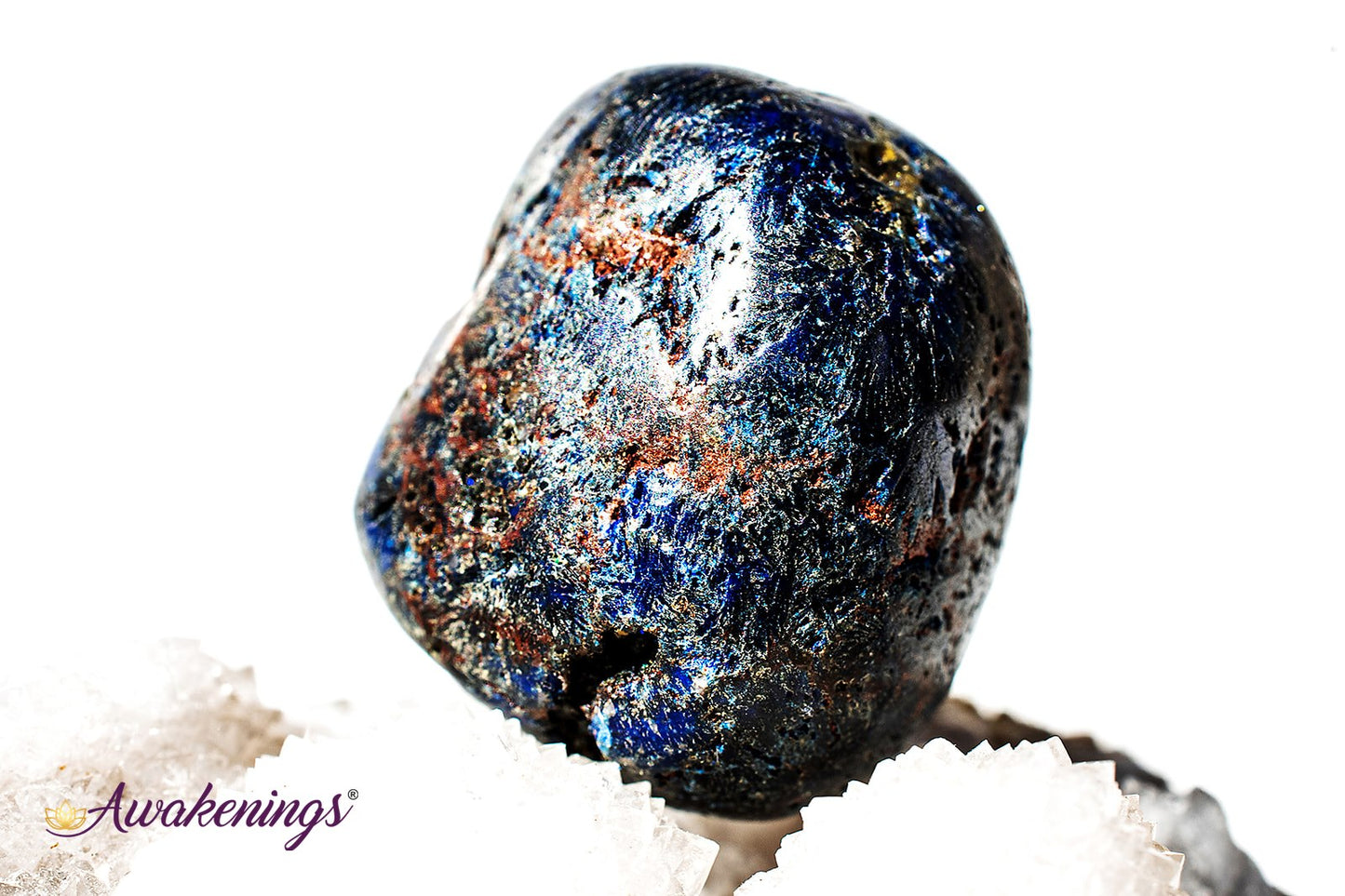 Azurite w/ Malachite - Tumbled