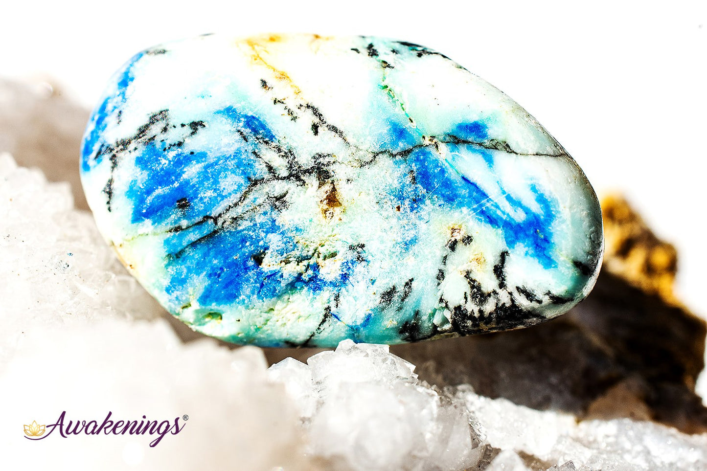 Azurite w/ Malachite - Tumbled