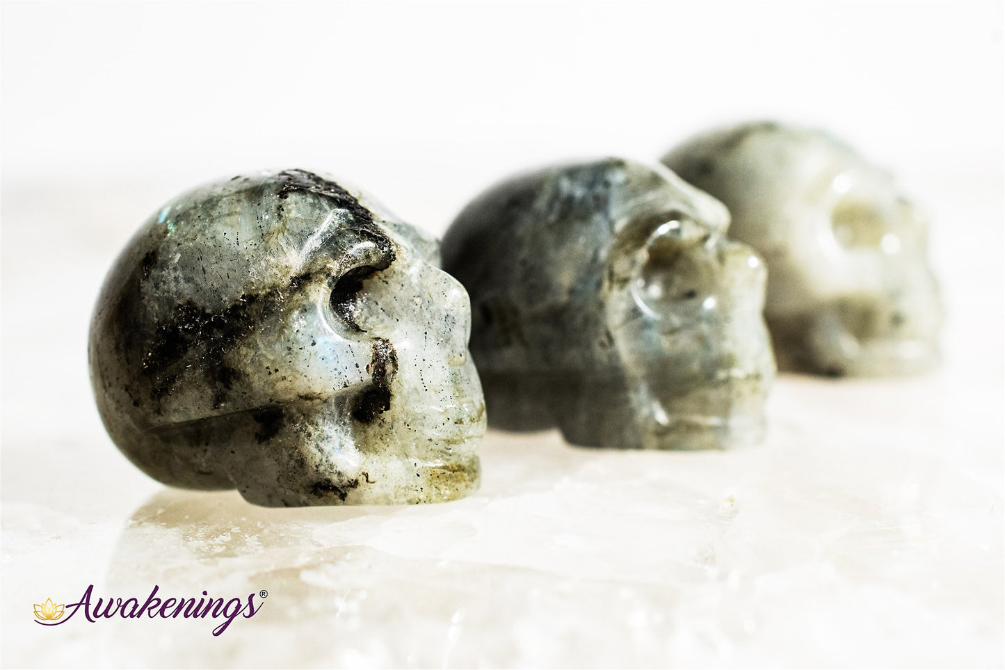 Labradorite Skull- Mini