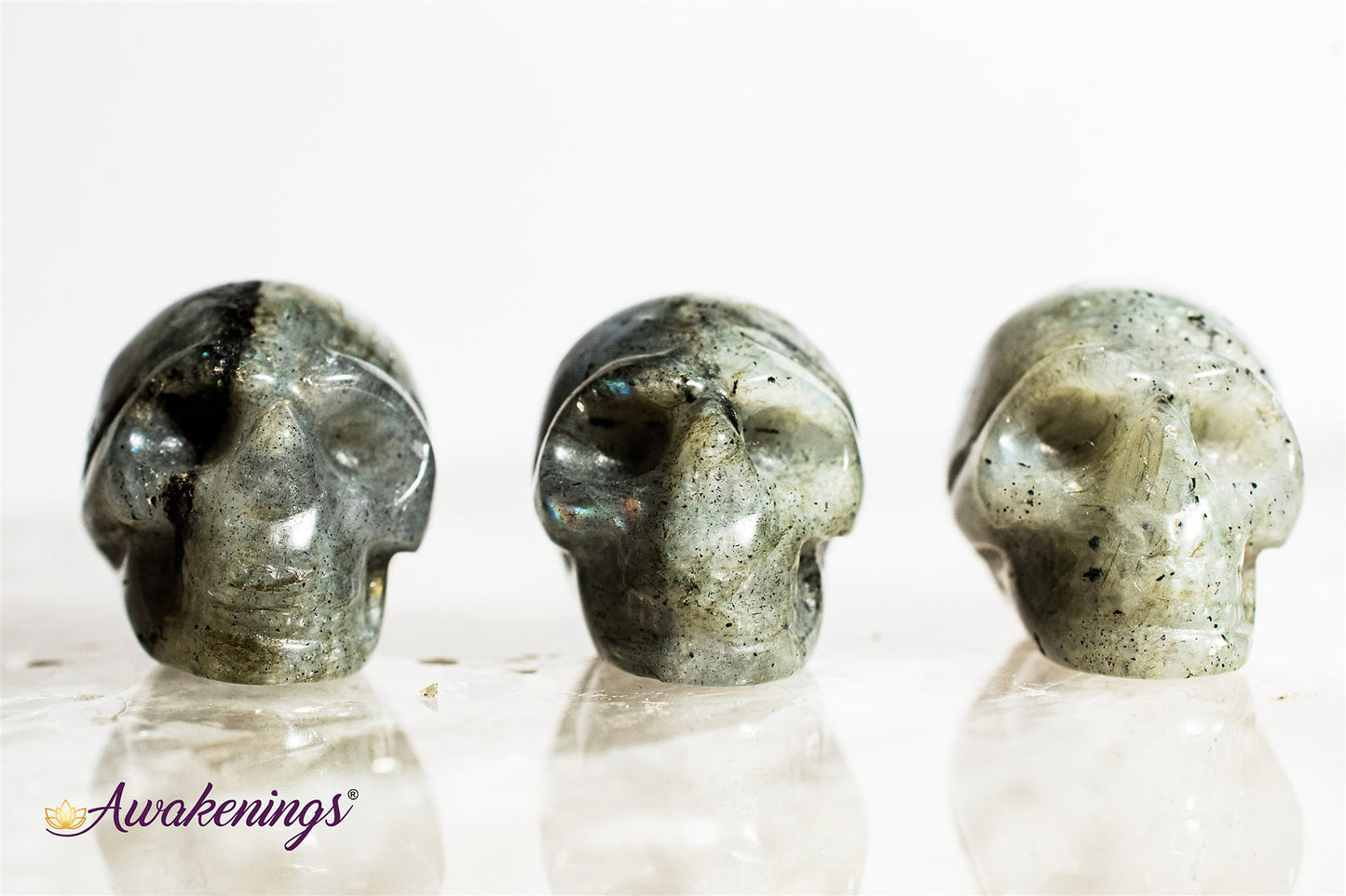 Labradorite Skull- Mini