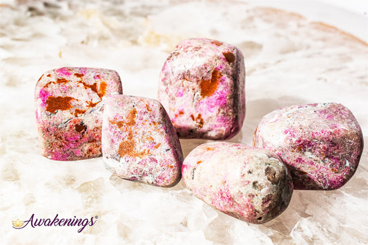 Pink Colbaltian Calcite- Tumbled Large