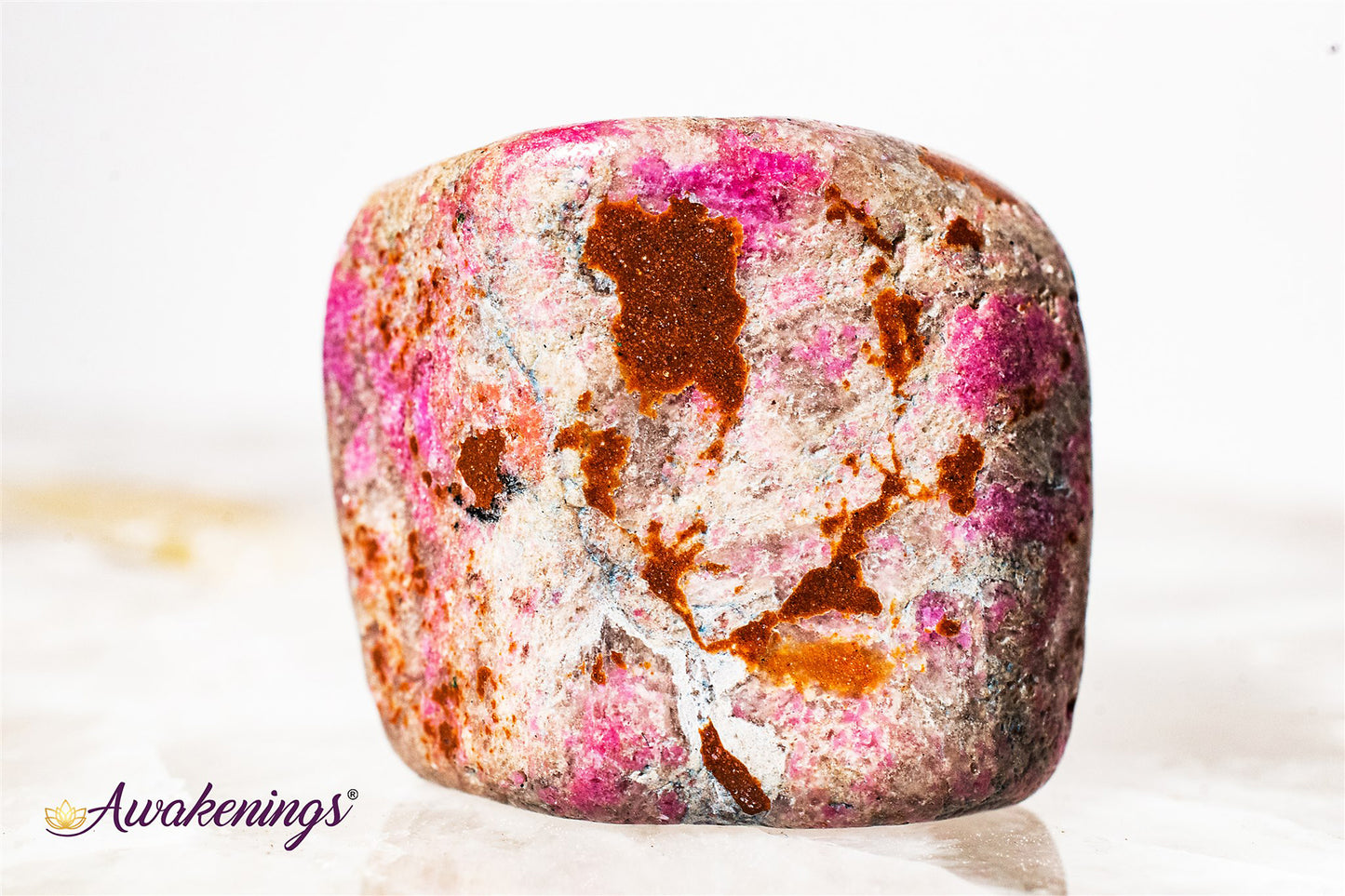 Pink Colbaltian Calcite- Tumbled Large