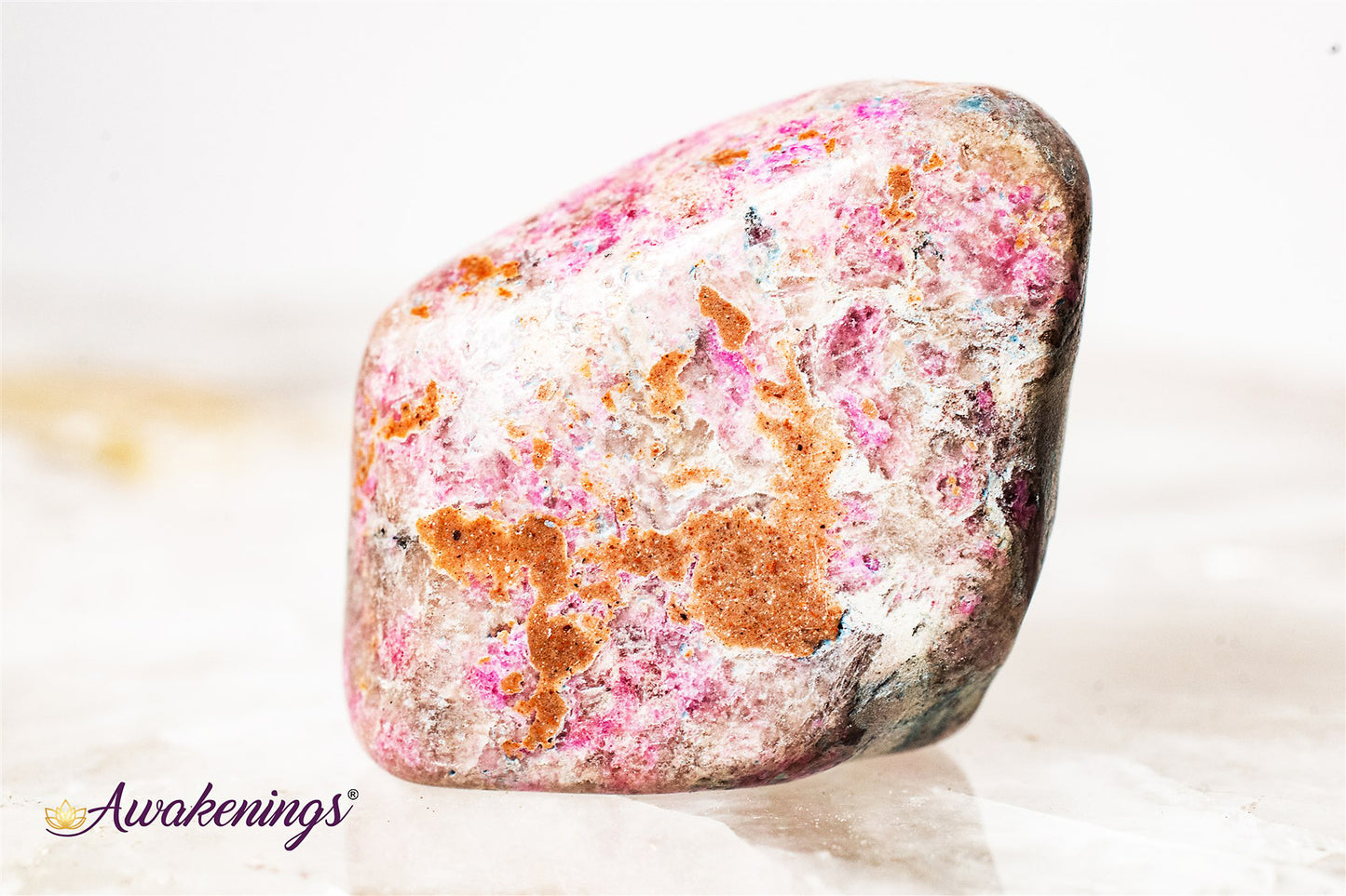 Pink Colbaltian Calcite- Tumbled Large