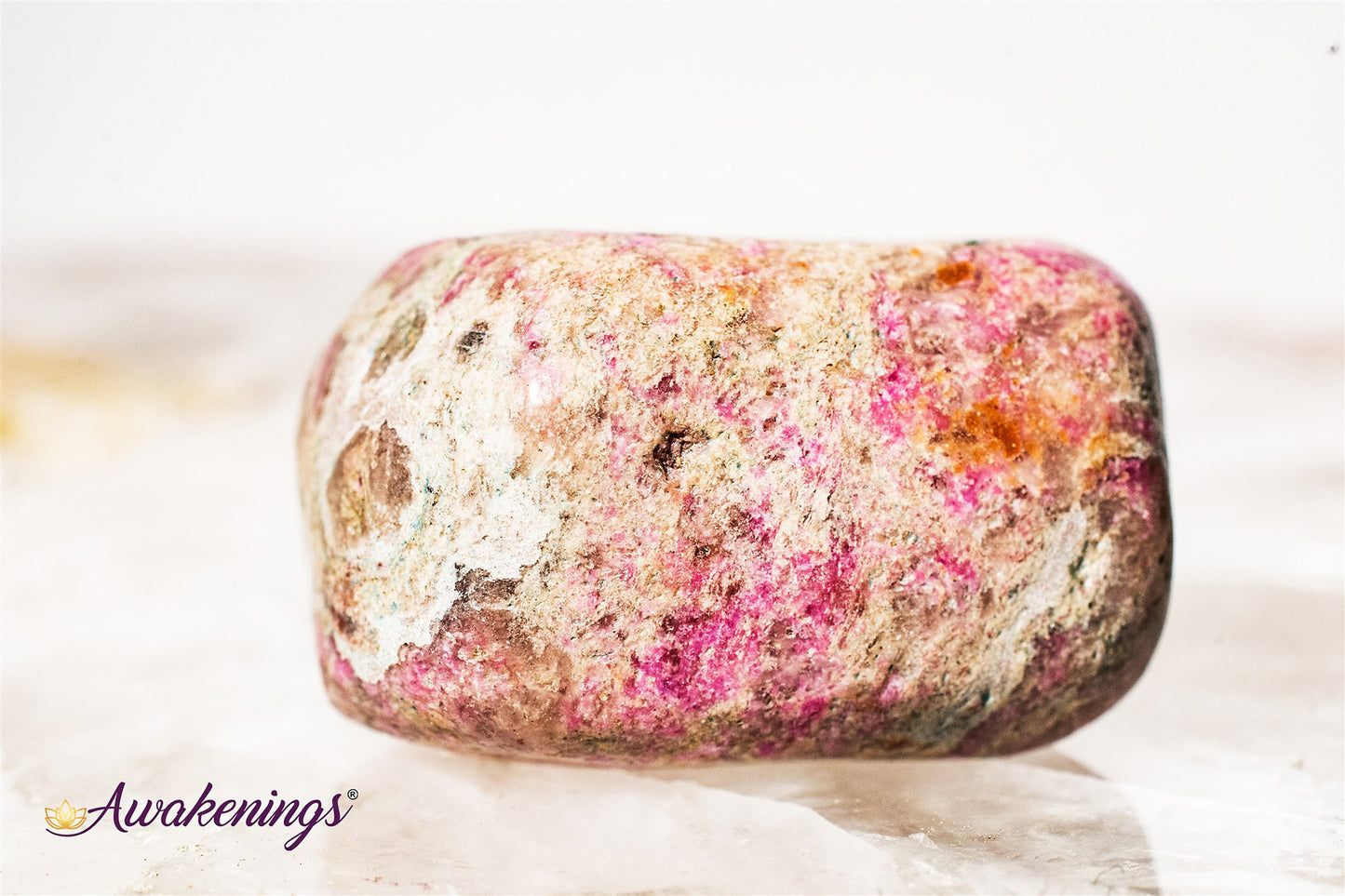 Pink Colbaltian Calcite- Tumbled Large