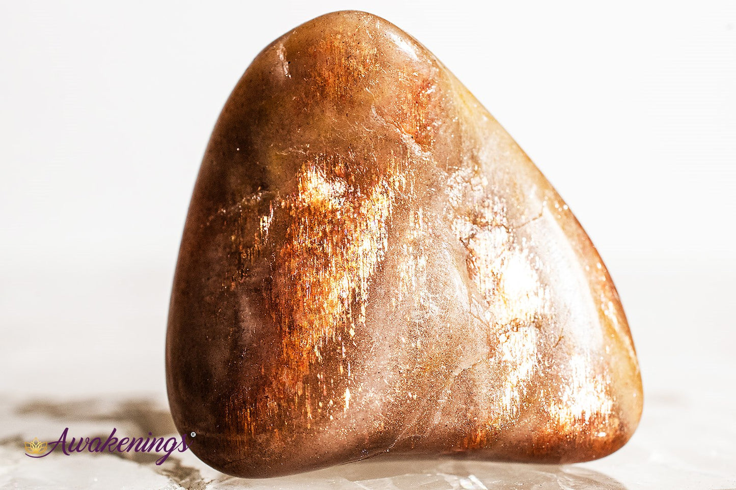 Golden Feldspar - Tumbled