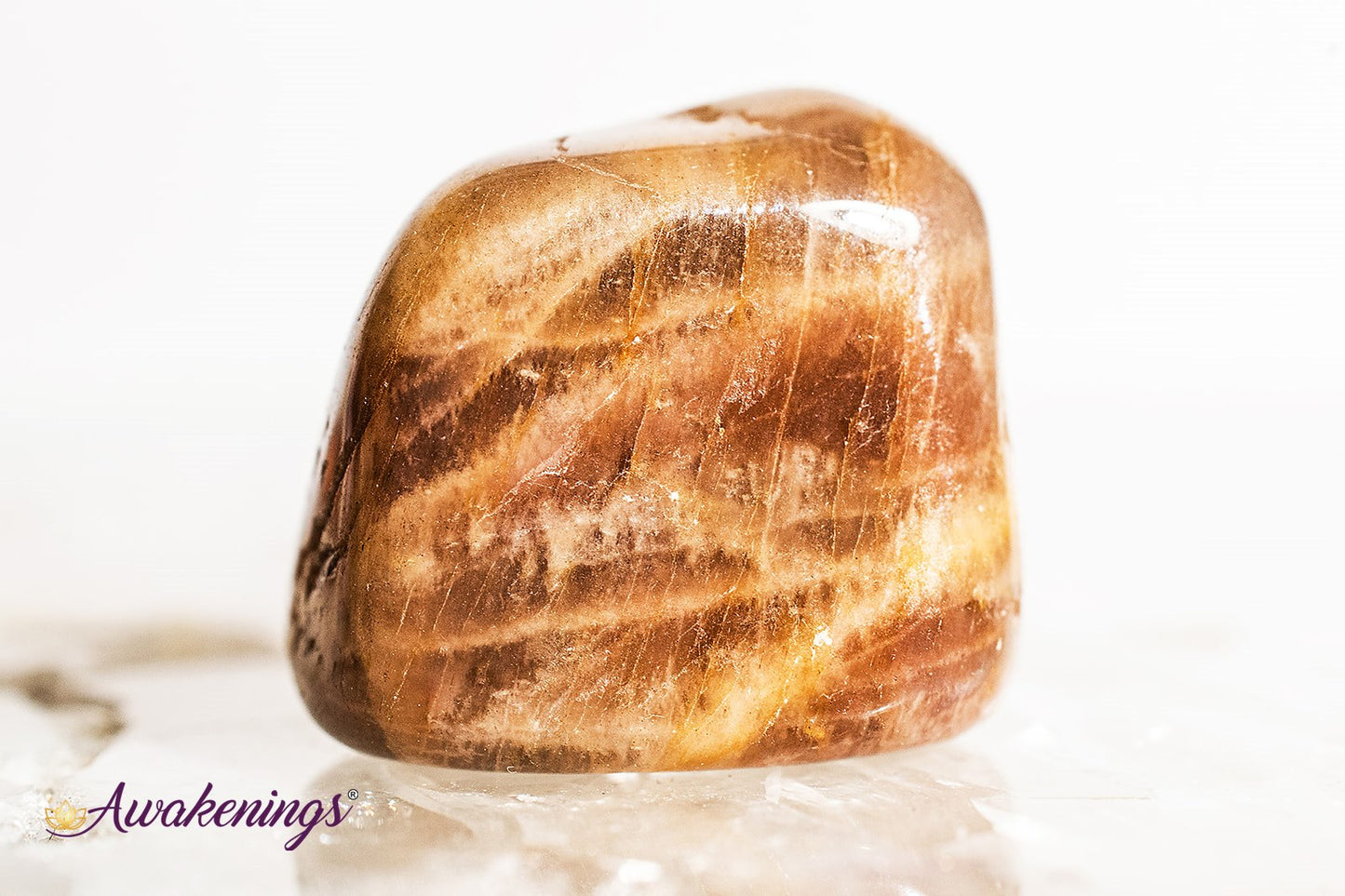 Golden Feldspar - Tumbled