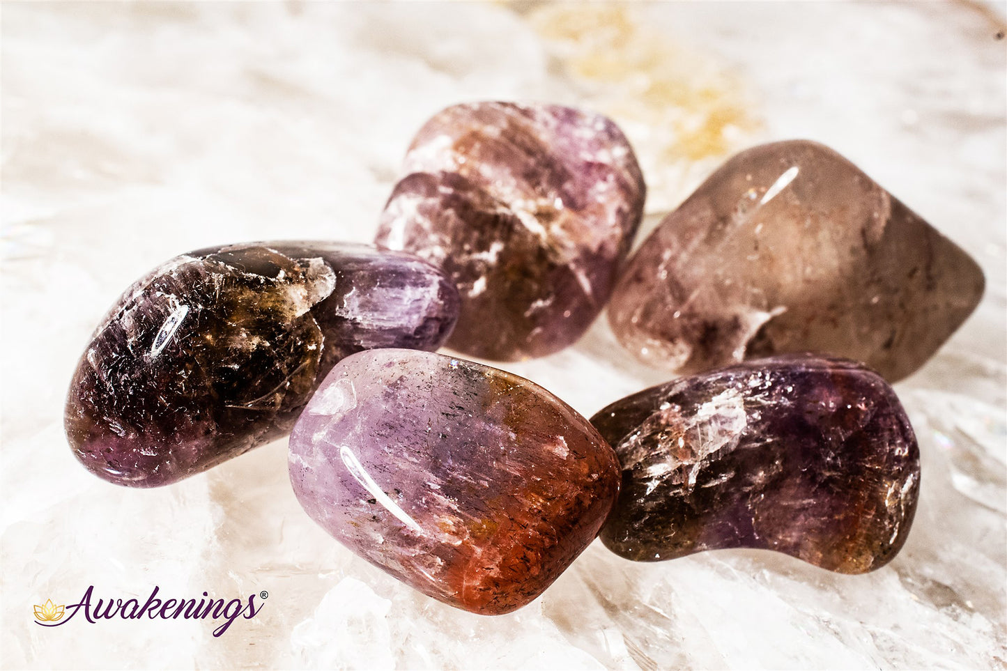 Super Seven 7 (Sacred Melody Stone) - Tumbled Large Smooth