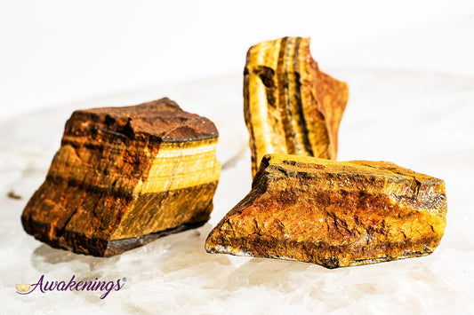 Gold Tiger Eye- Large Rough Raw Natural