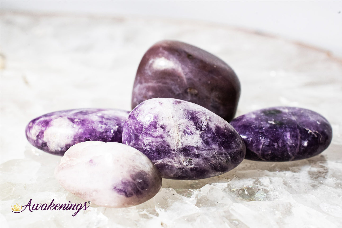 Lepidolite - Tumbled