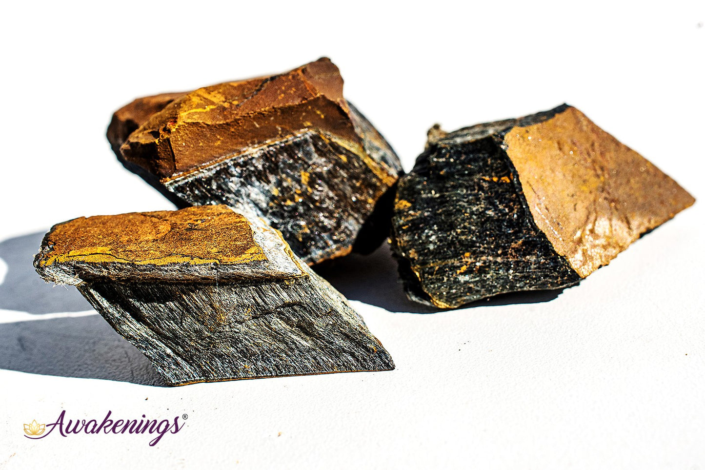 Blue Tiger Eye/Hawk Eye-Rough Raw Natural