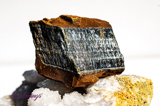 Blue Tiger Eye/Hawk Eye-Rough Raw Natural