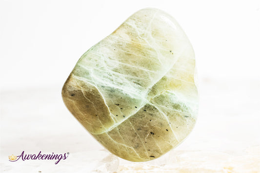 Green Moonstone/Garnierite - Tumbled