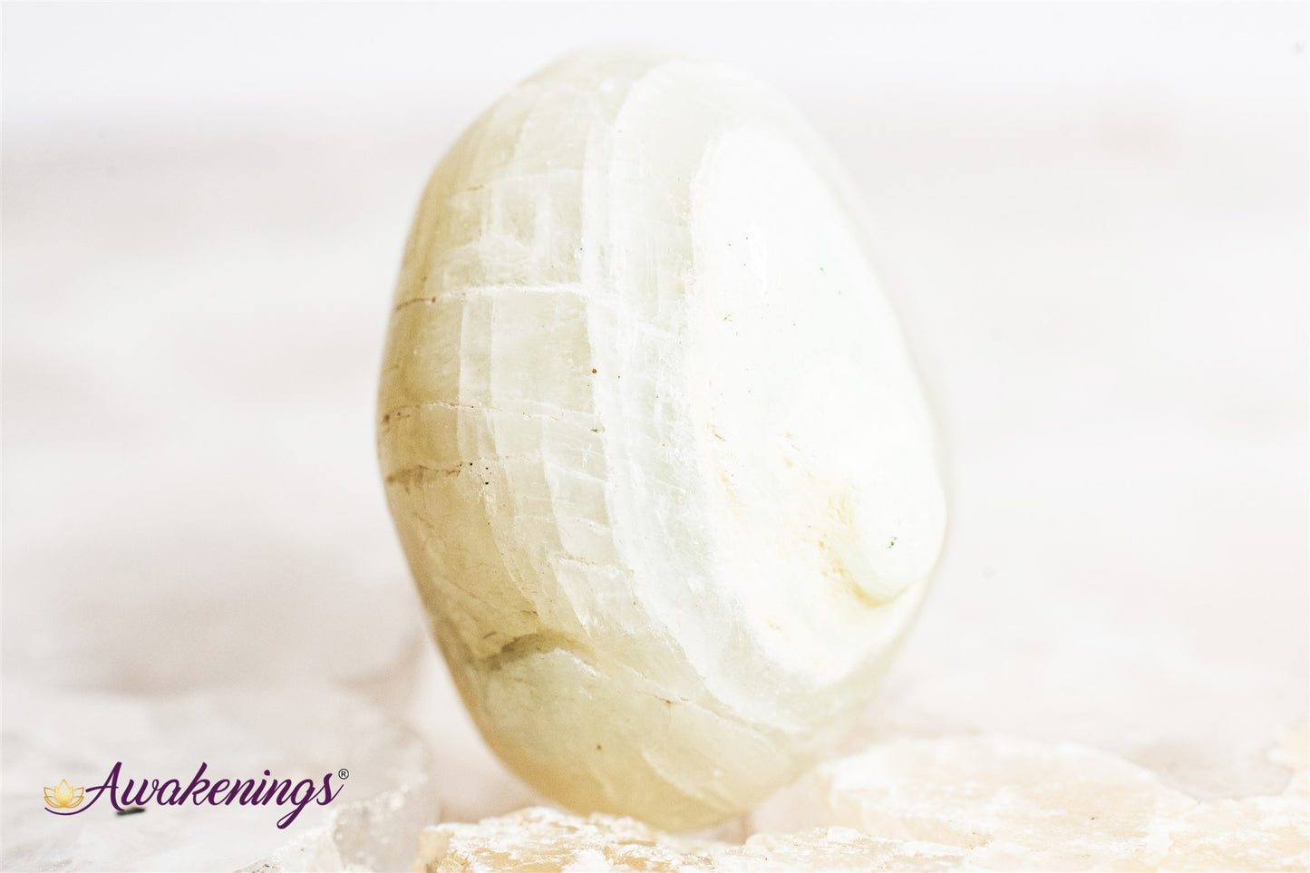 Green Moonstone/Garnierite - Tumbled