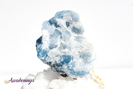 Blue Calcite Medium - Rough Raw Natural (1-2")
