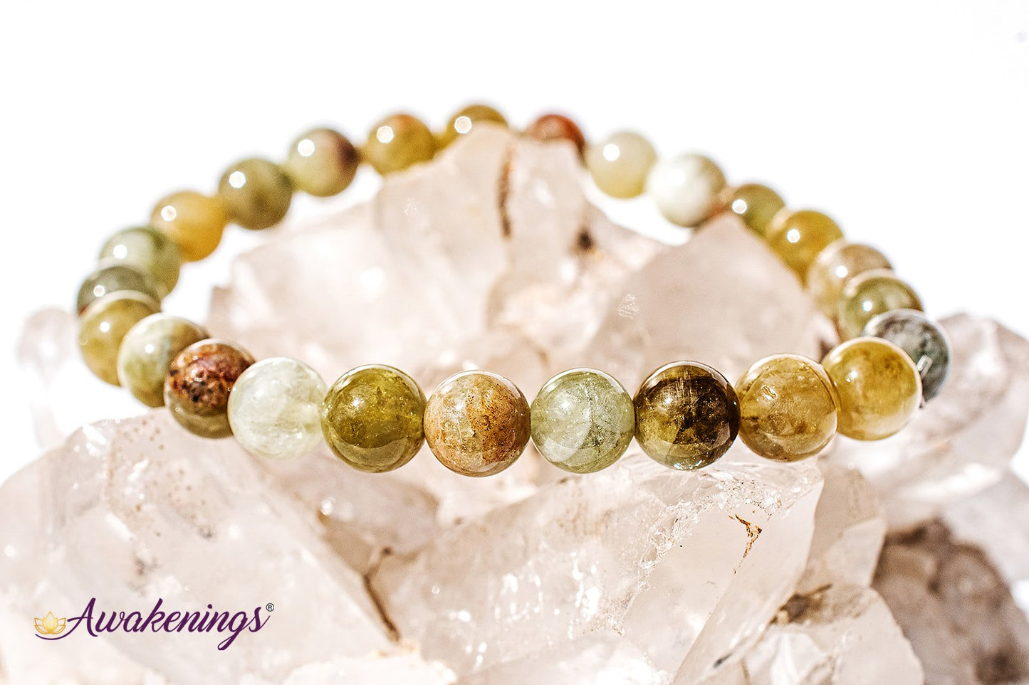 Tsavorite Grossular Garnet Bracelet - 8mm