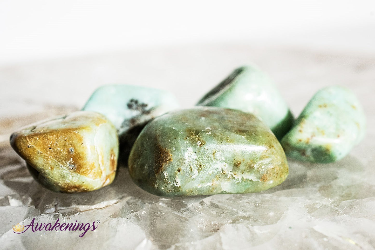 Chrysoprase - Tumbled