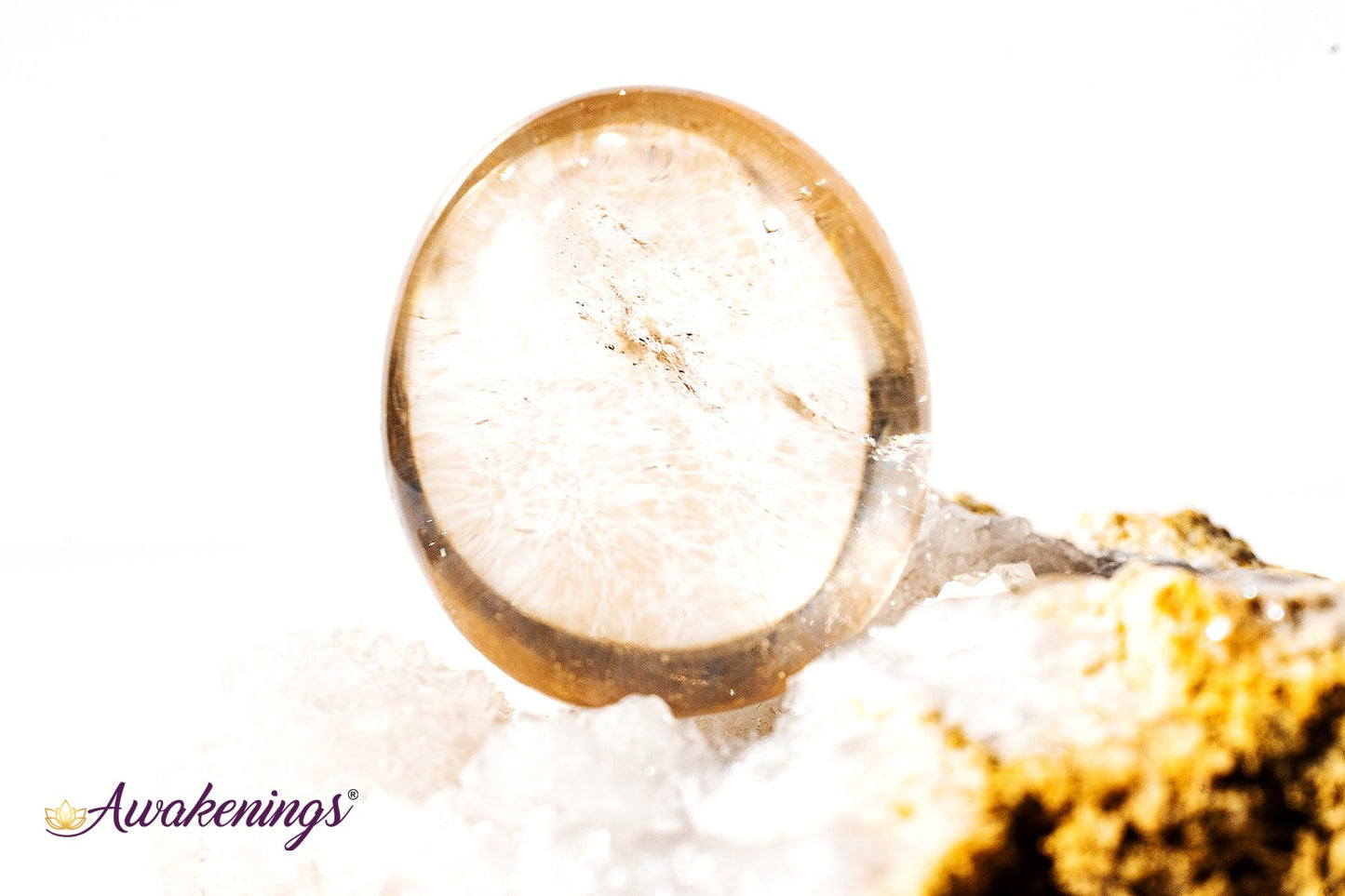 Orange Aura Quartz - Tumbled