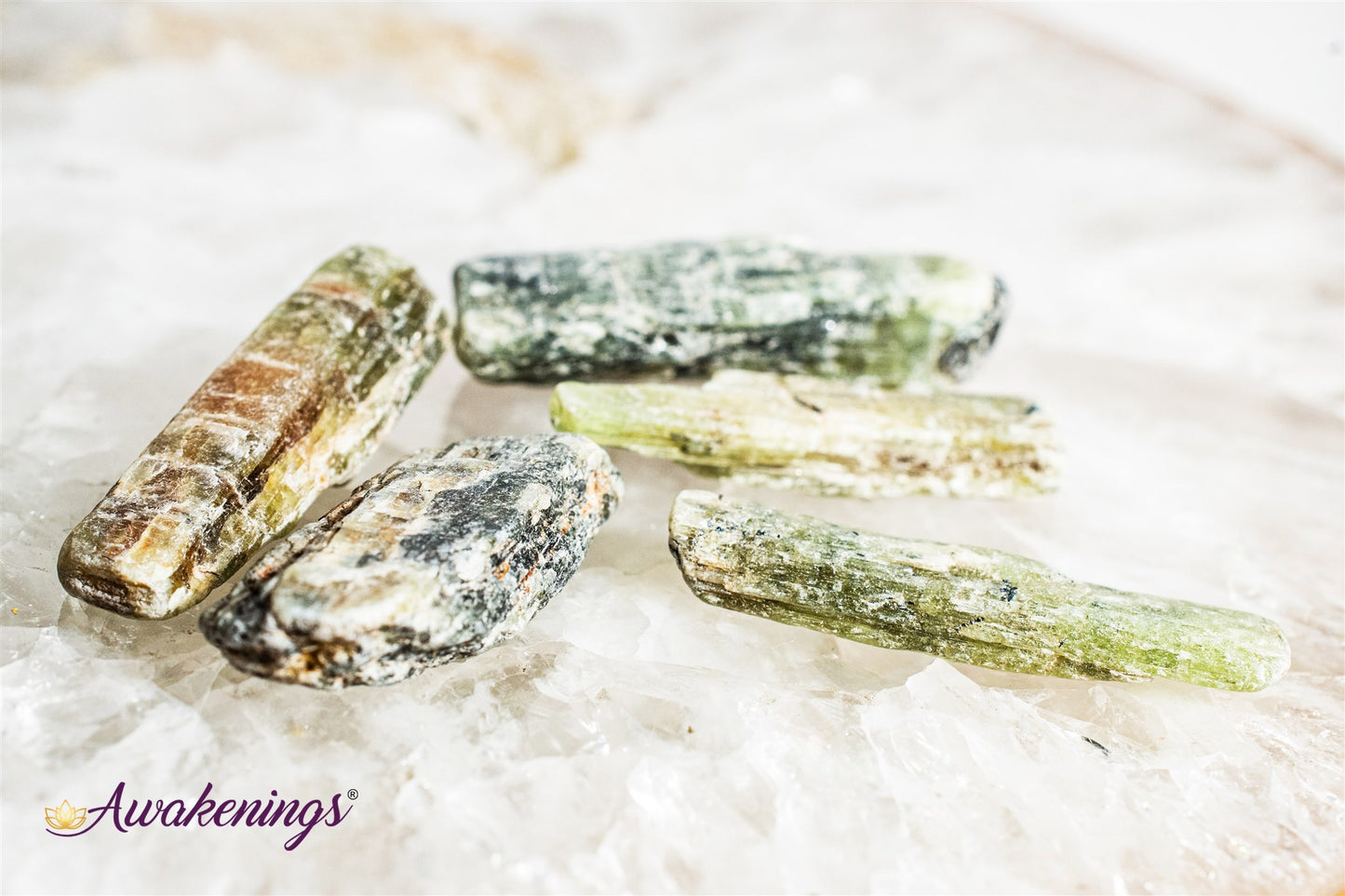 Green Kyanite - Rough Raw Natural