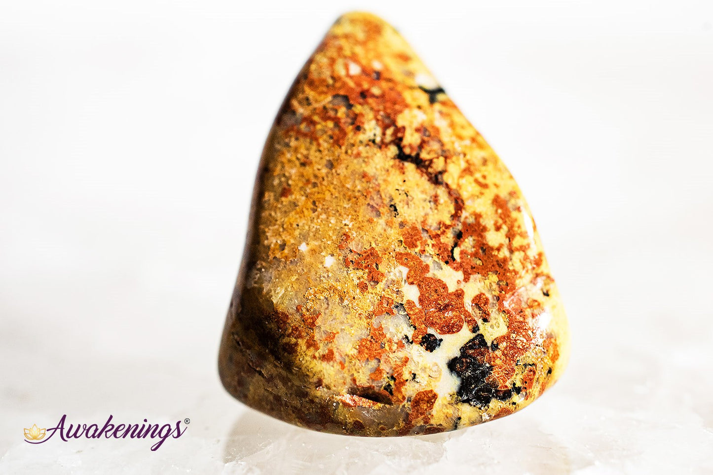 Golden Fire Chalcedony - Tumbled
