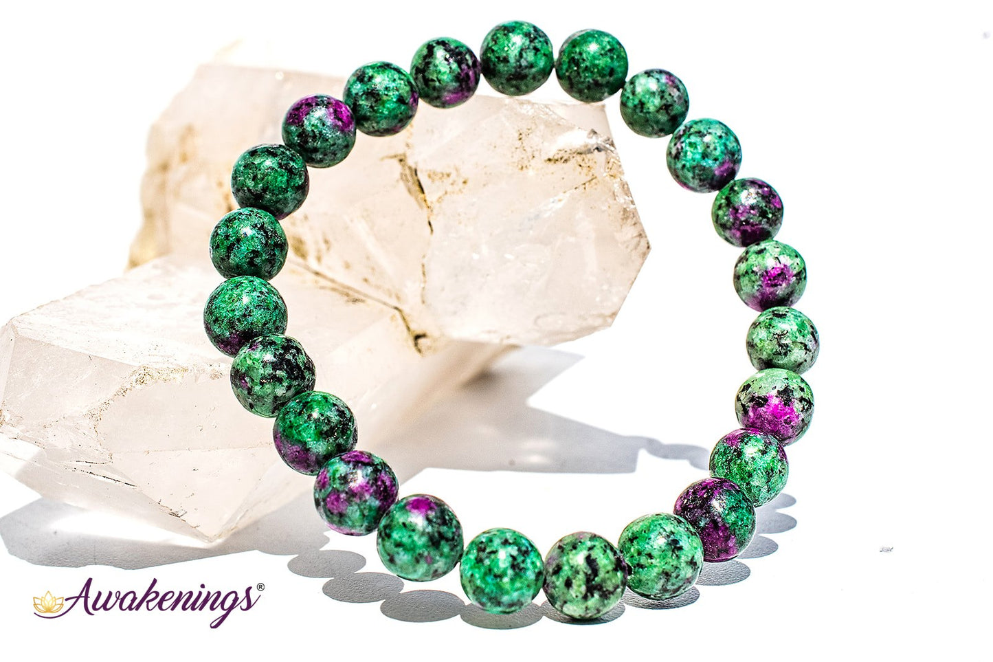 Ruby Zoisite Bracelet-8mm