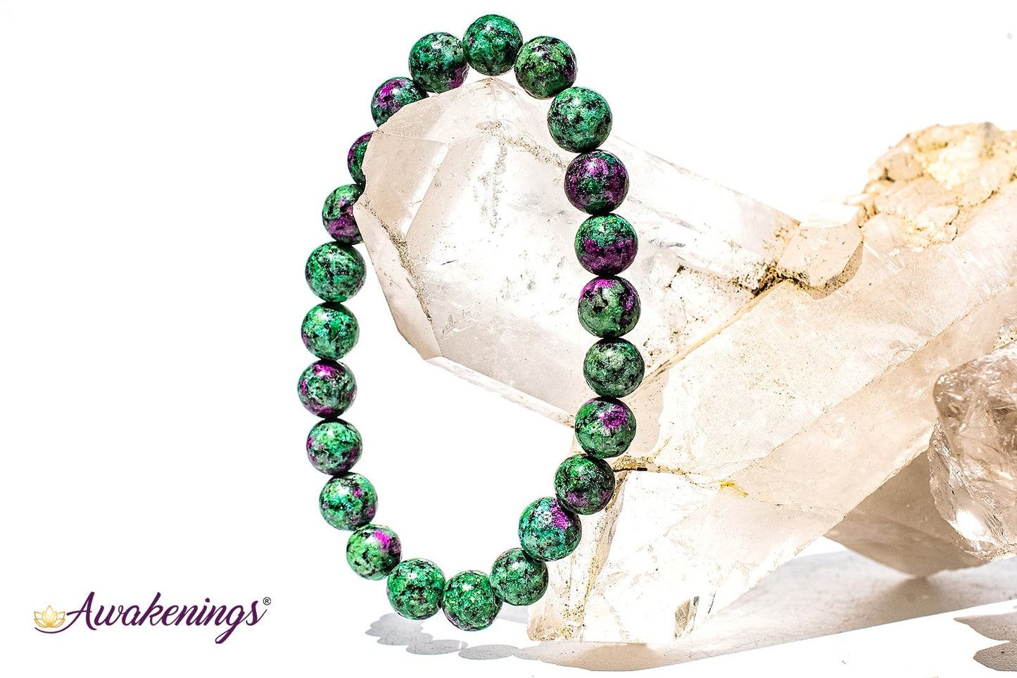 Ruby Zoisite Bracelet-8mm