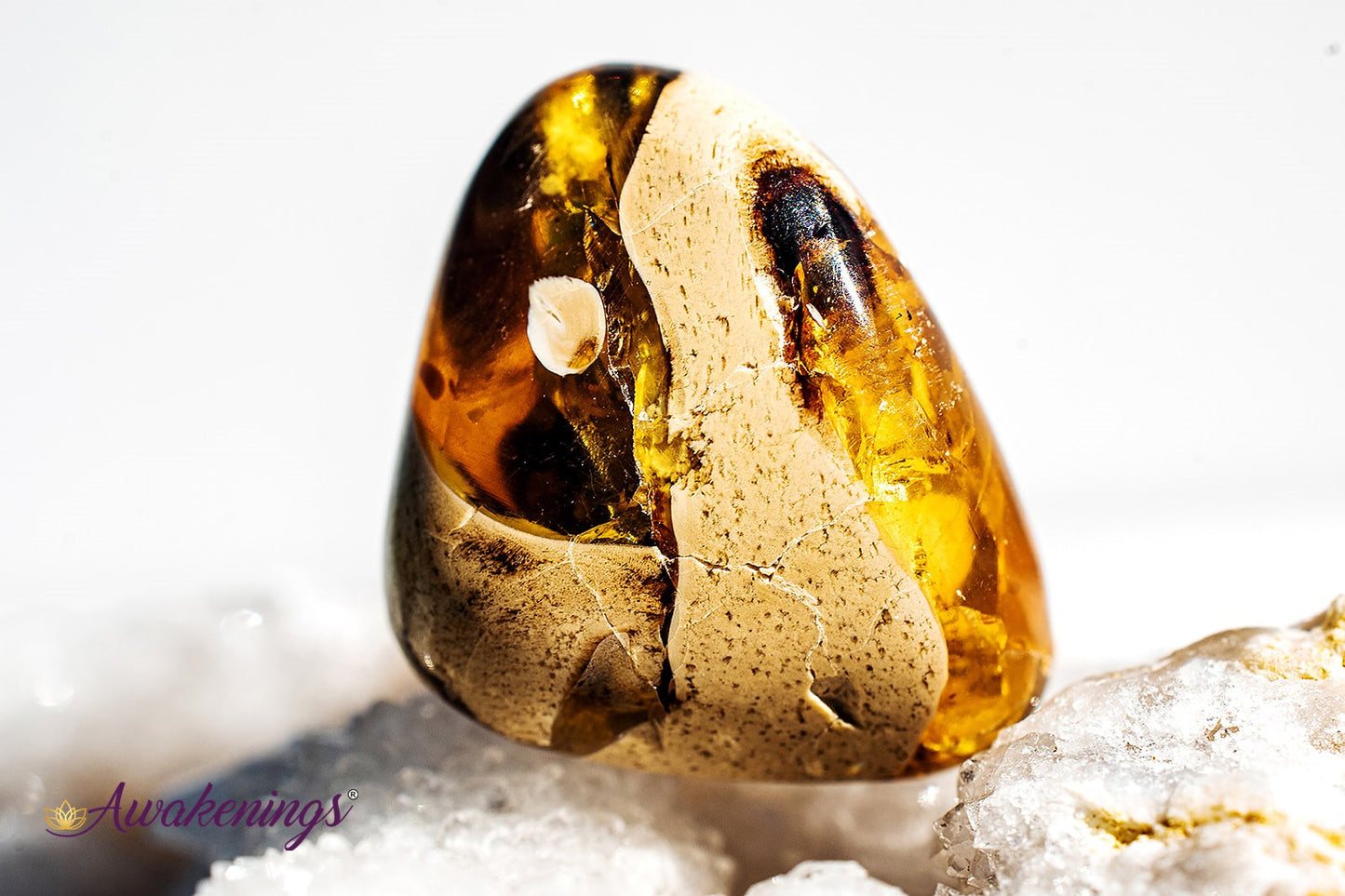 Blue Amber - Tumbled