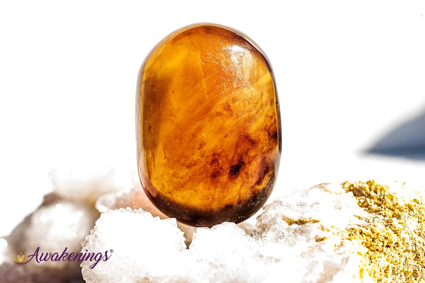 Blue Amber - Tumbled