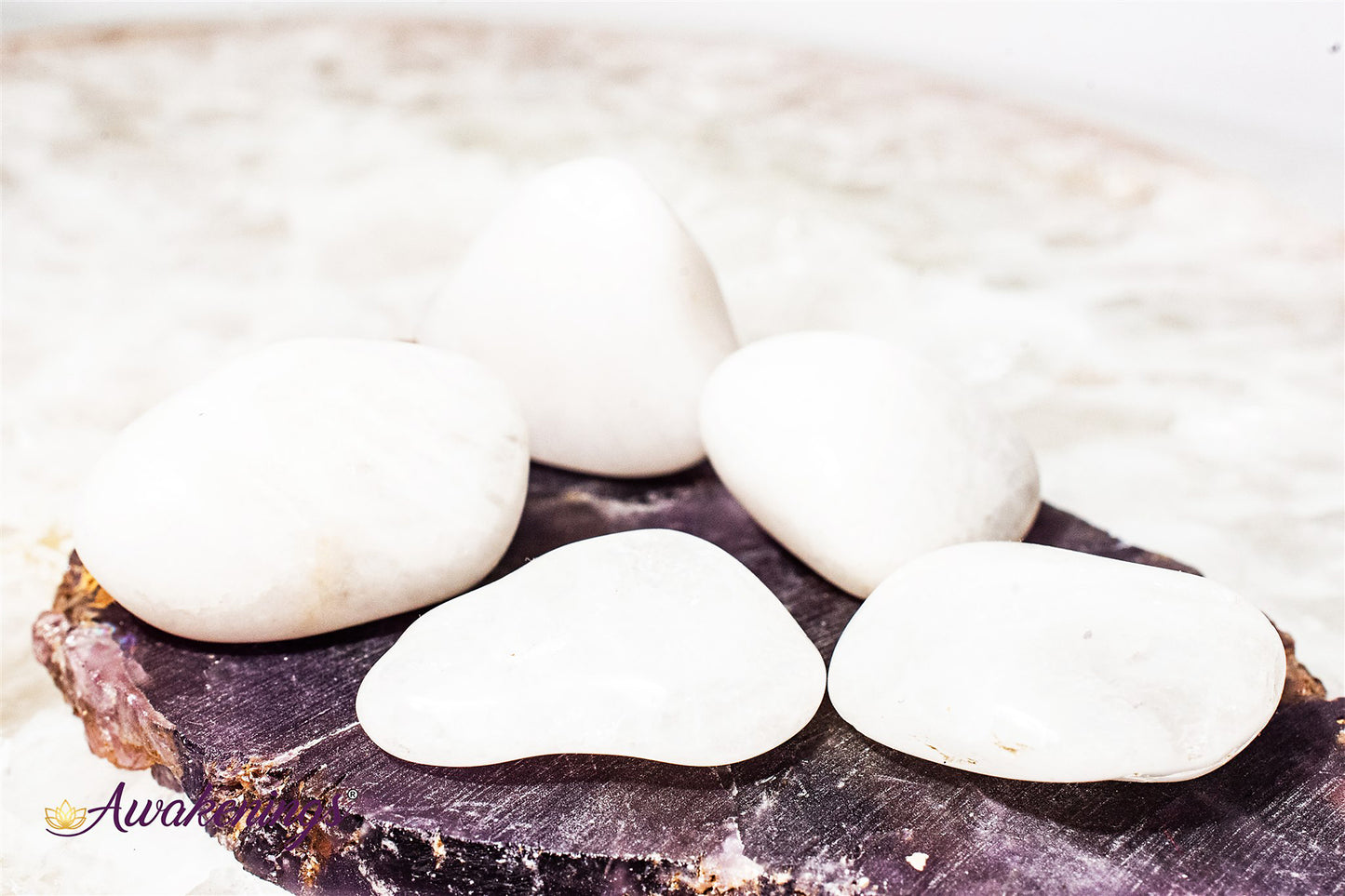 Milky/Snow/White Quartz - Tumbled