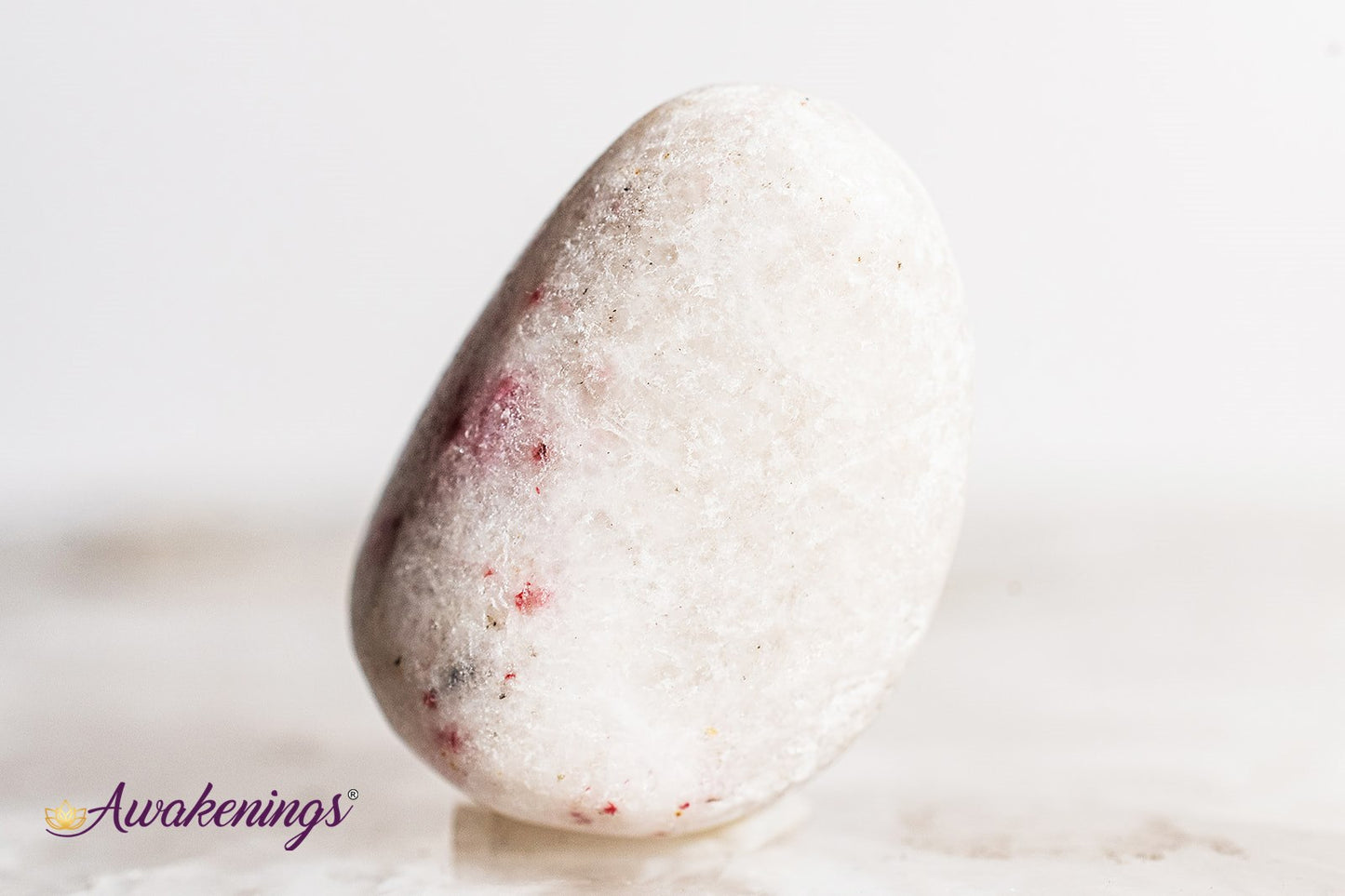 Cinnabite in Scapolite (Cinnabrite) - Tumbled
