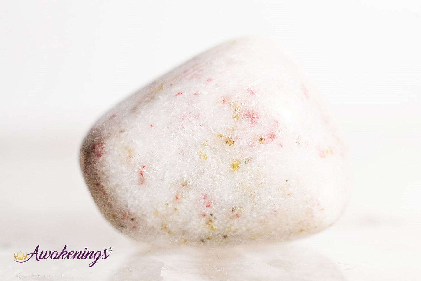 Cinnabite in Scapolite (Cinnabrite) - Tumbled