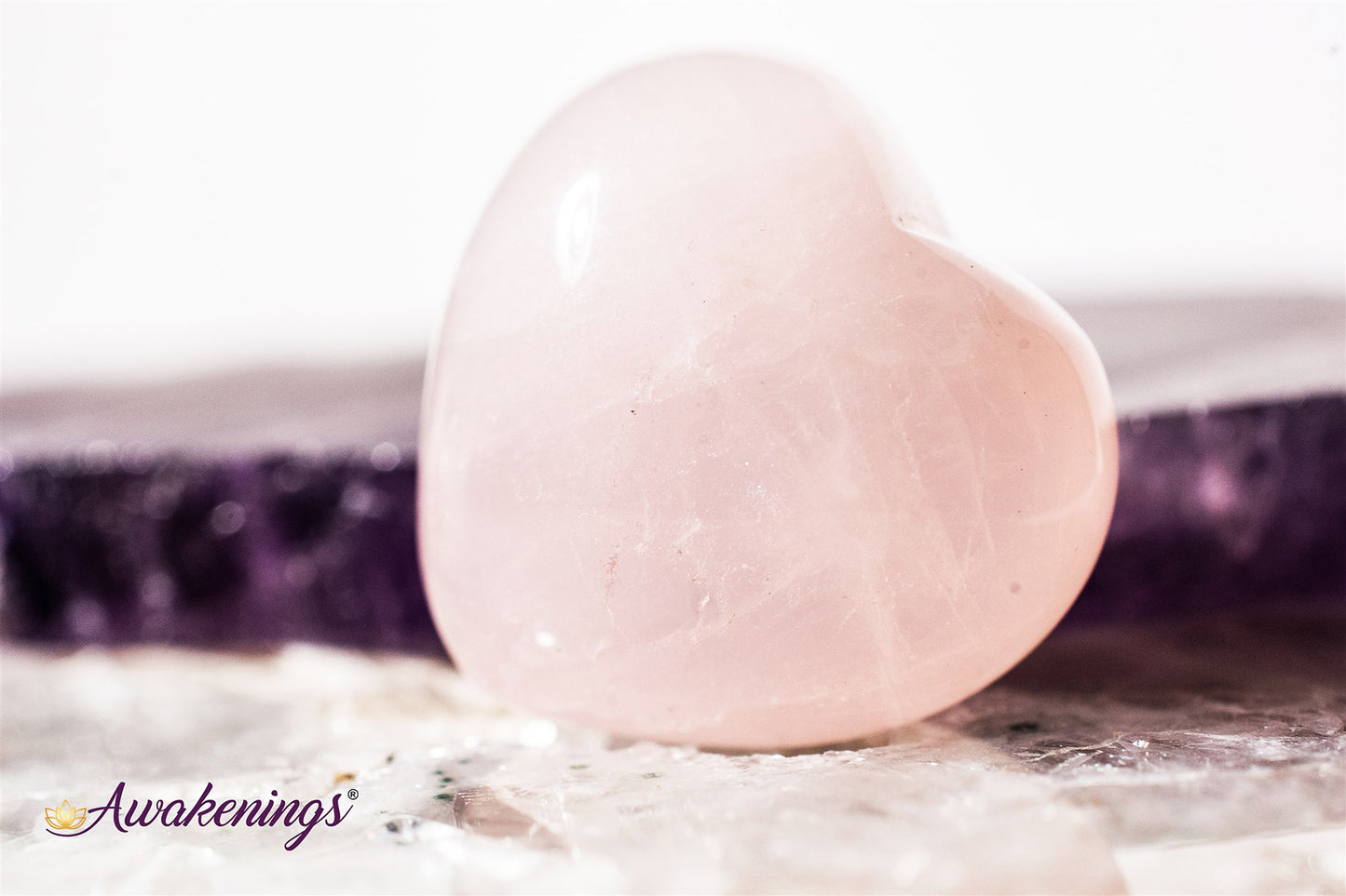 Rose Quartz Mini Heart