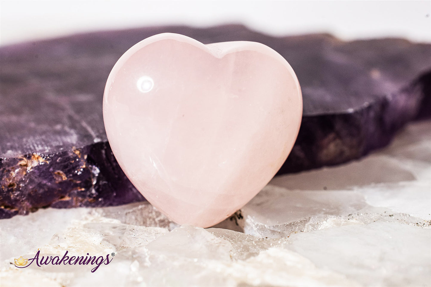 Rose Quartz Mini Heart