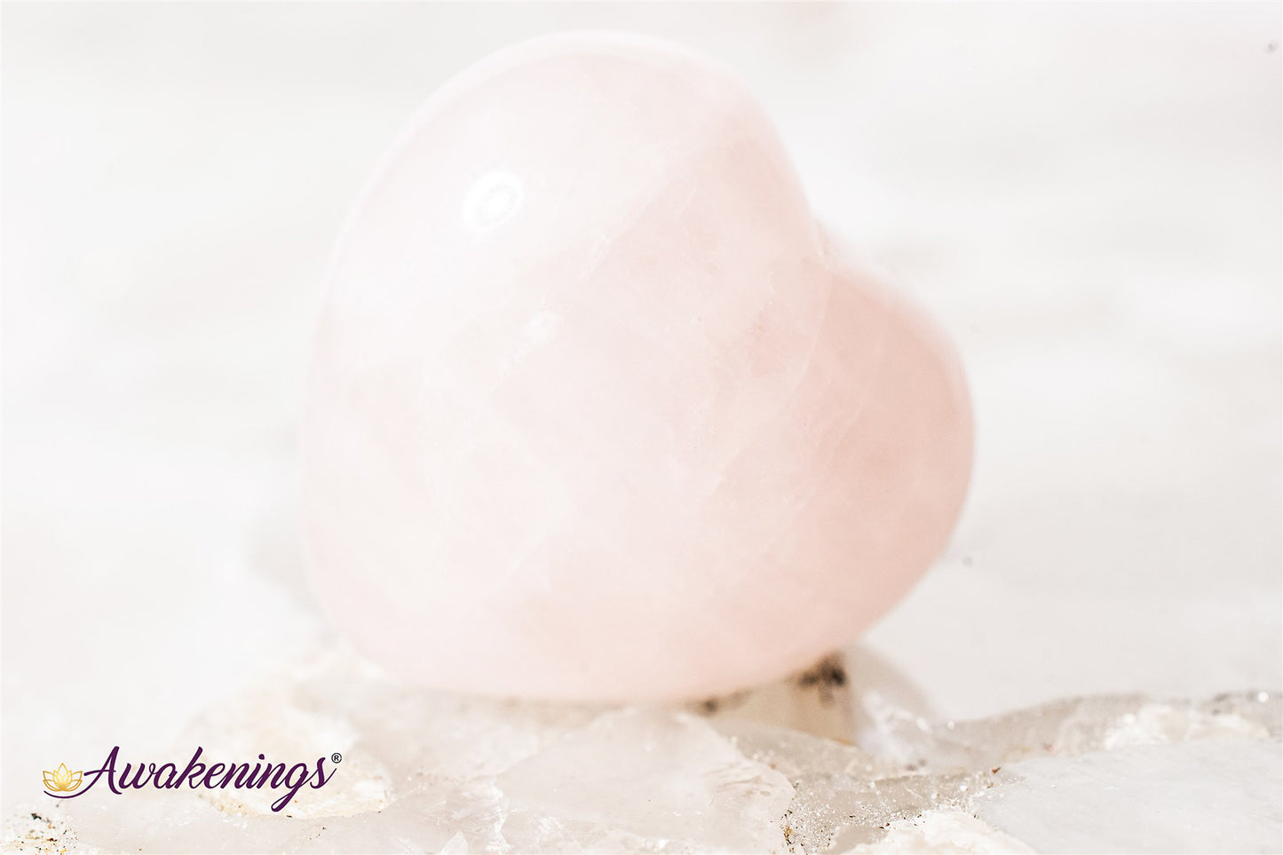Rose Quartz Mini Heart