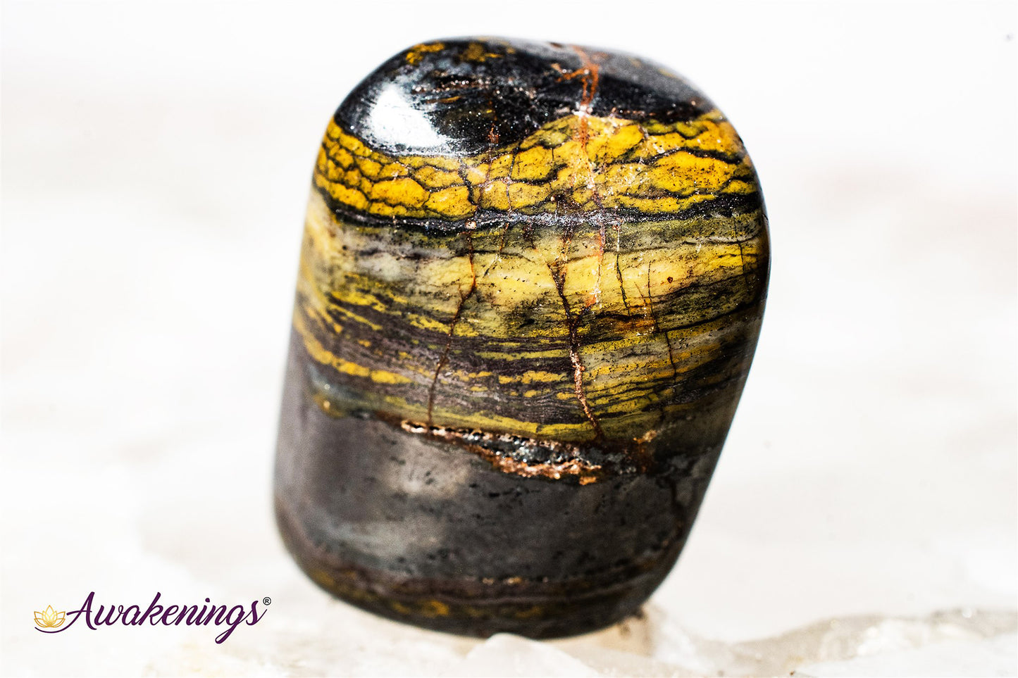 Tiger Iron (Mugglestone Muggle Stone) - Tumbled