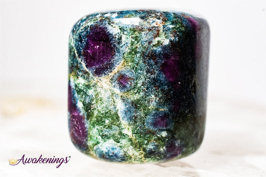 Ruby in Kyanite - Large Tumbled