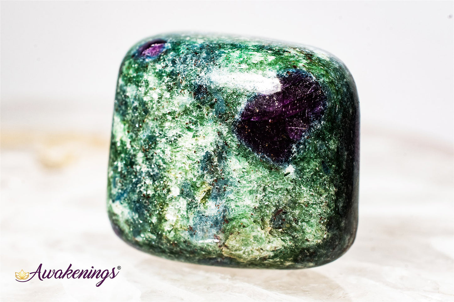 Ruby in Kyanite - Large Tumbled