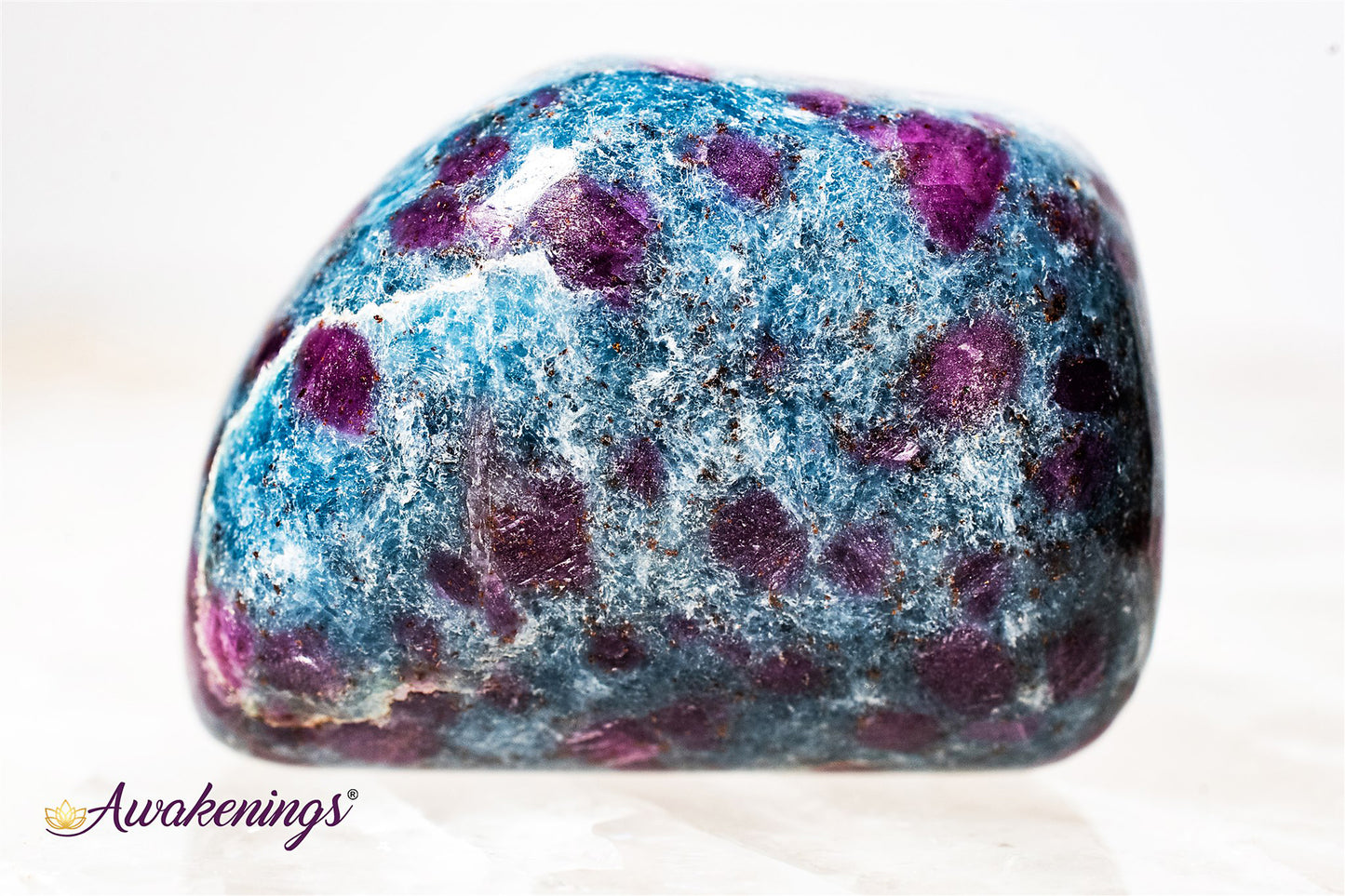 Ruby in Kyanite - Large Tumbled