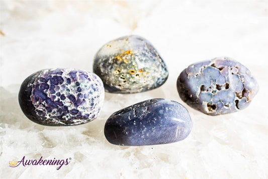 Grape Agate/Chalcedony - Tumbled