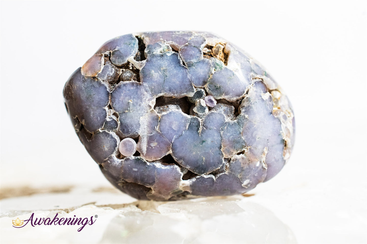 Grape Agate/Chalcedony - Tumbled